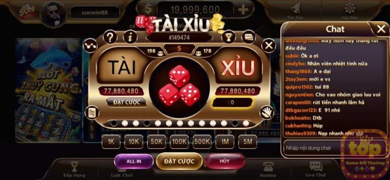 Cơ hội nhân đôi vốn tại tài xỉu Win456