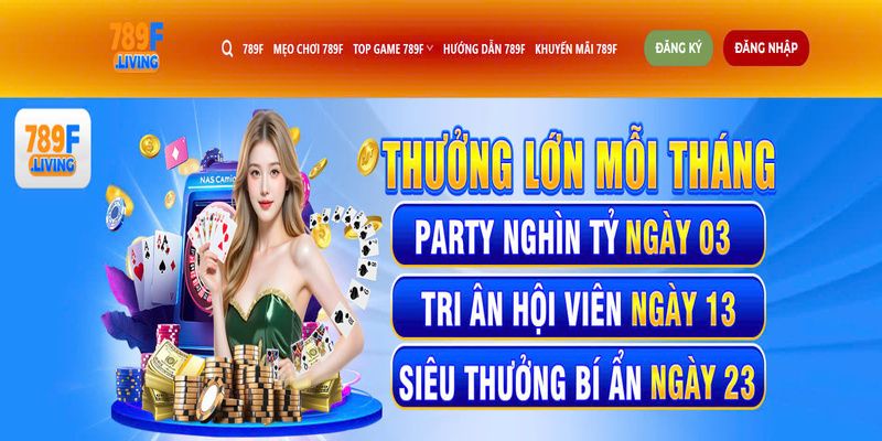 Tài khoản 789F rất là dễ đăng ký năm 2025